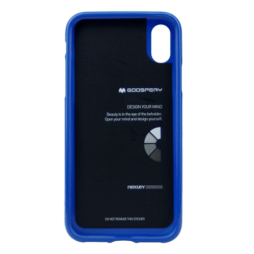iPhone XS Max Goospery Jelly Case,Blue