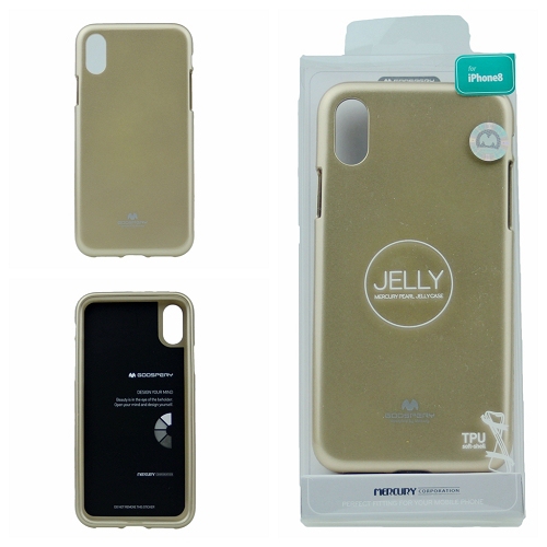 iPhone XS Max Goospery Jelly Case,Glod