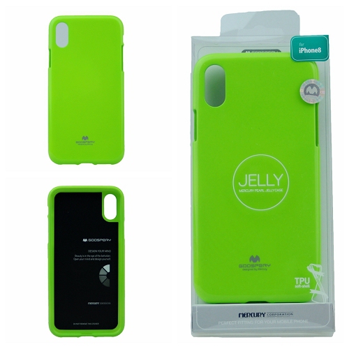 iPhone XS Max Goospery Jelly Case,Green