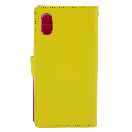 iPhone XS Max Goospery Rich Diary Flip,Yellow