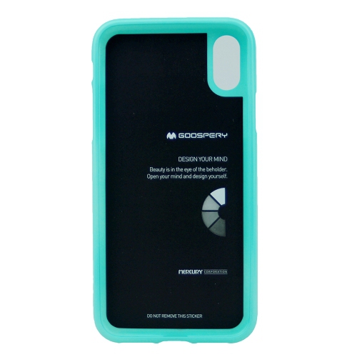 iPhone XS Max Goospery Jelly Case,Teal