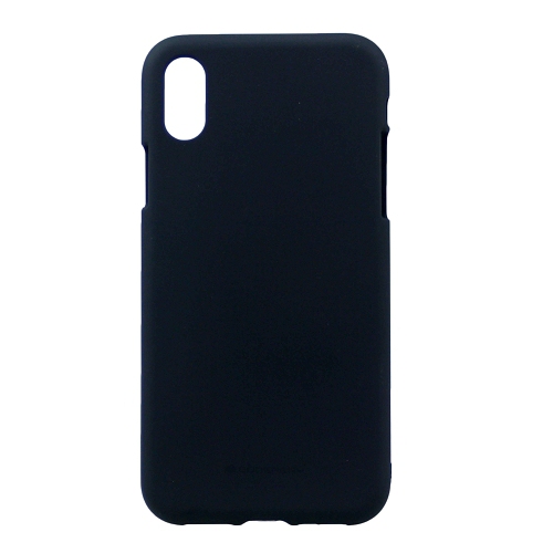 iPhone XS Max Goospery Soft FeelIng Case, Black