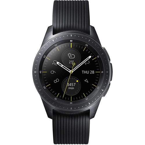 Refurbished (Good) - Samsung Galaxy Watch 42mm LTE Smartwatch with Heart Rate Monitor - Black