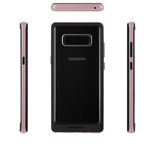 Samsung S10 Plus Goospery Bumper X Case, Rose Gold