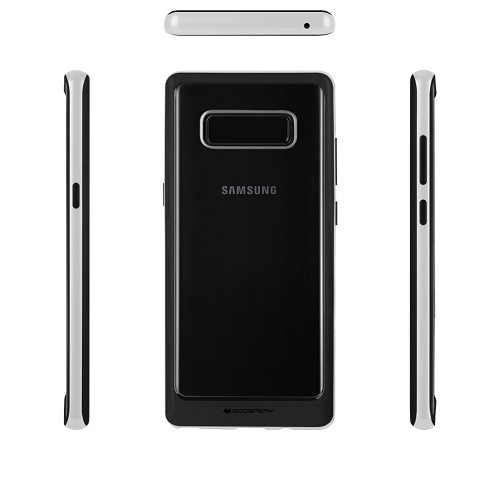 Samsung S10 Plus Goospery Bumper X Case, Silver