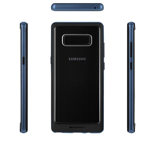 étui pare-choc x pare-chocs goospery x Samsung S10, bleu