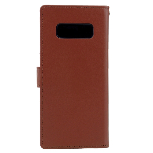 Samsung S10 Goospery Rich Diary Flip,Brown