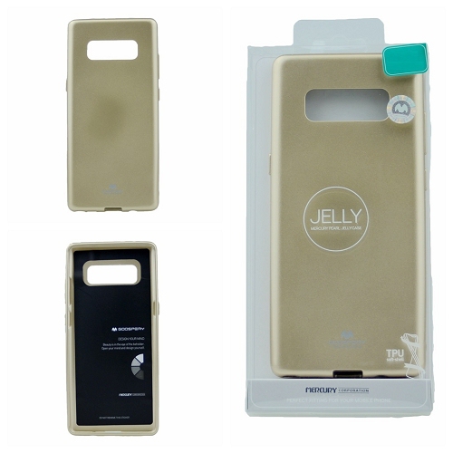 Samsung S10e - Étui Jelly Goopery, doré