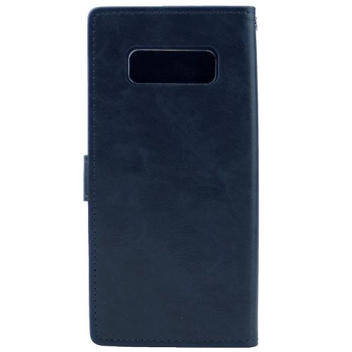 étui agenda goospery bluemoon pour Samsung S10e, bleu marin