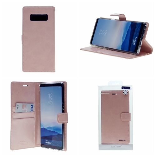 Samsung S10e – Étui pour journal BluecoMoon, rose doré