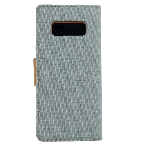 Samsung S10e Goopery, journal en toile, gris