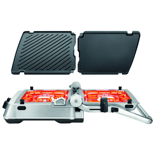 Breville No-Mess Waffle Plates for Sear & Press Grill (BGR700)