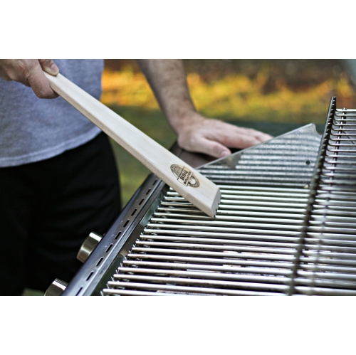 BBQ Scraper - wooden grill cleaner