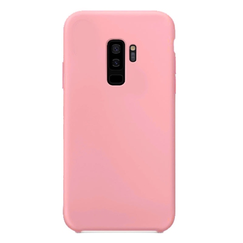 PANDACO Soft Shell Matte Pink Case for Samsung Galaxy S9+