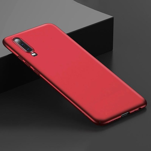 Étui rigide rouge métallique PANDACO pour P30 de Huawei