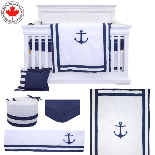 Bebelelo - Bedding Set - 7 Pieces - The Anchor of Marine