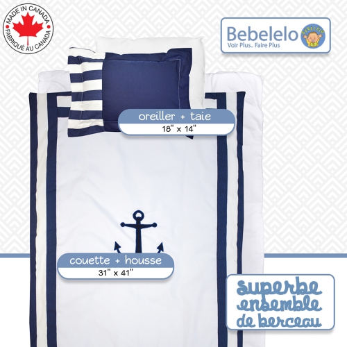 Bebelelo - Bedding Set - 7 Pieces - The Anchor of Marine