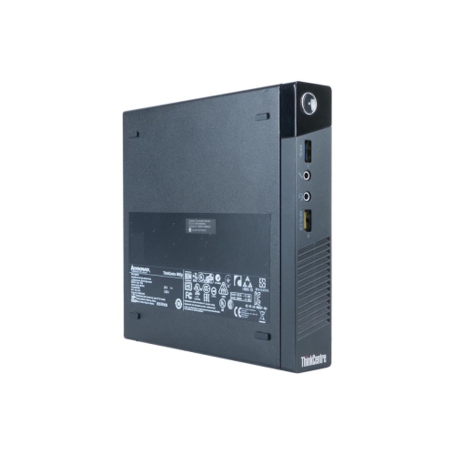 Remis à neuf – Lenovo M93p Tiny Core i5-4570T 2,9 GHz/8 Go de mémoire vive/nouveau disque SSD 480 Go/pas de lecteur optique/Wi-Fi/Windows 10 Pro