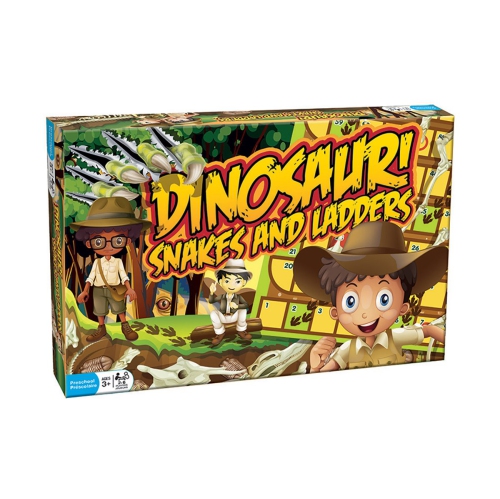 Image 1 of 2.. Dinosaur Snakes And Ladders