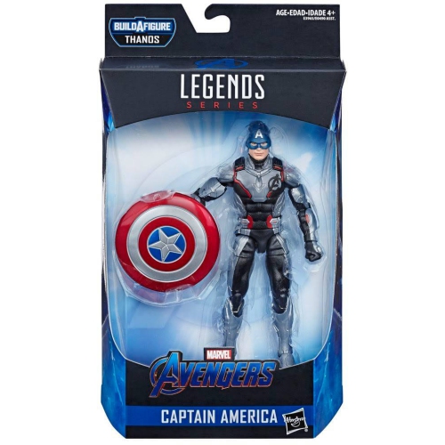 MARVEL  Legends Avengers 6 Inch Action Figure Baf Armored Thanos - Captain America [This review was collected as part of a promotion