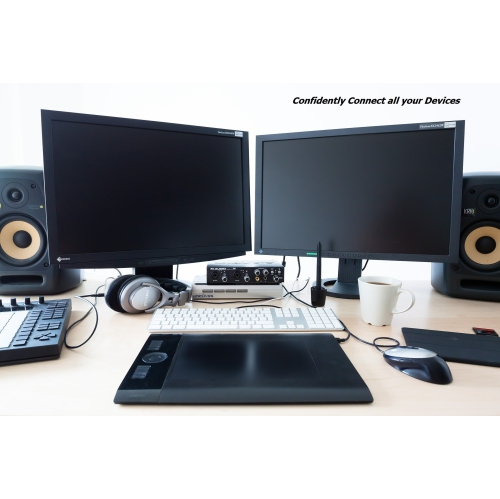 AxxonPremier USB 2.0 Cable - A-Male to B-Male Cord - 10 Feet