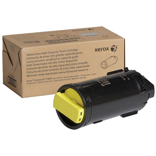 Xerox Yellow Extra High Capacity Toner Cartridge for VersaLink C600