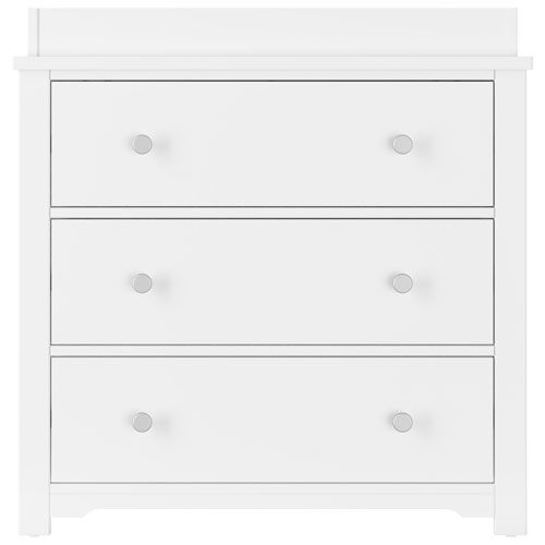 Harmony 3-Drawer Dresser - Matte White