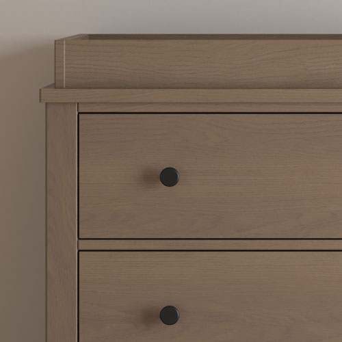 Harmony 3-Drawer Dresser - Dusty Heather