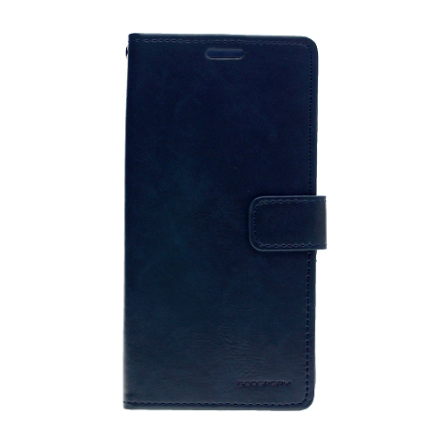 GOOSPERY  Lg G8 Thinq Bluemoon Diary Case In Navy Blue