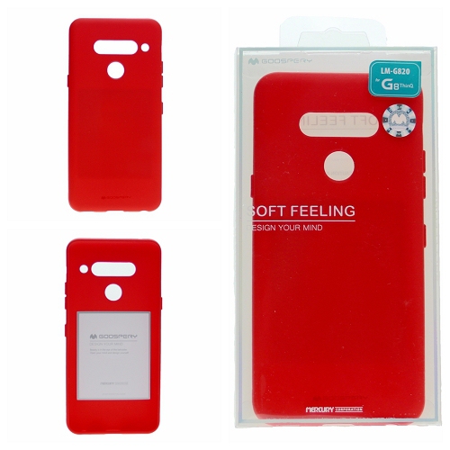 LG G8 ThinQ Goospery Soft Feeling Case, Red