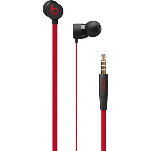 Refurbished - Beats by Dr. Dre urBeats3 In-Ear Sound Isolating Headphones - Defiant Black/Red
