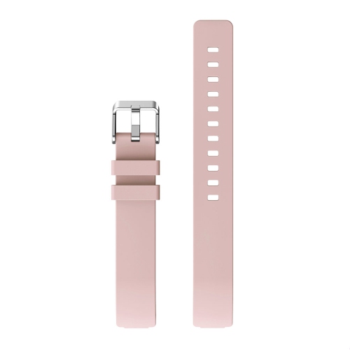 StrapsCo Silicone Rubber Watch Band Strap for Fitbit Inspire & Inspire HR - Short-Medium - Pink