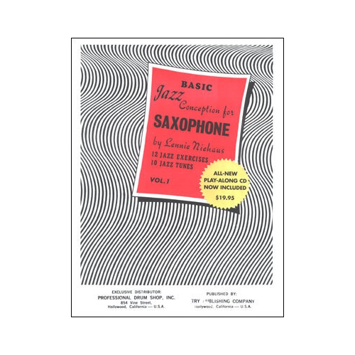 Basic Jazz Conception for Saxophone Vol.1 w/CD
