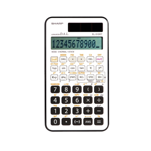 SHARP  ® El-510Rtb Scientific Calculator (169 Functions)