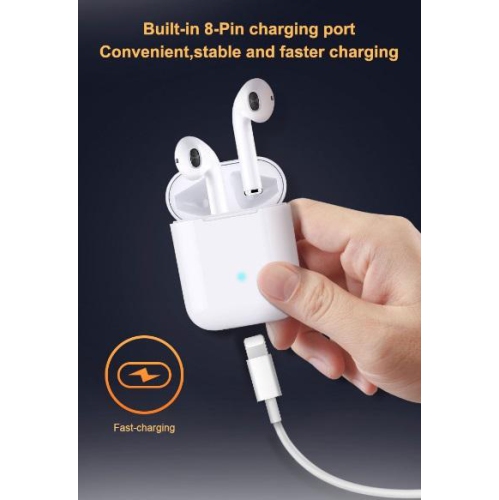 SAMA Latest Airbuds Bluetooth with wireless Charging case/ popup window function/ auto Connect and touch functions