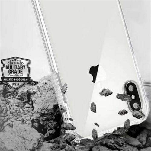 Bumper Case Clear Soft TPU Transparent Cover For iPhone X / XS