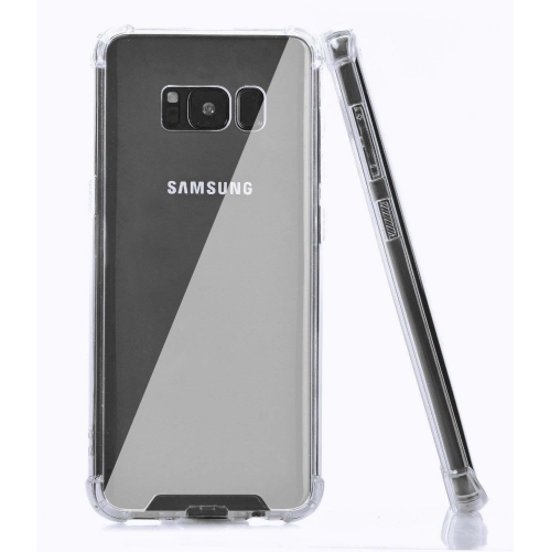 Bumper Case Clear Soft TPU Transparent Cover For Samsung Galaxy S8 Plus