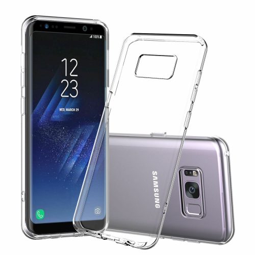 Bumper Case Clear Soft TPU Transparent Cover For Samsung Galaxy Note 8