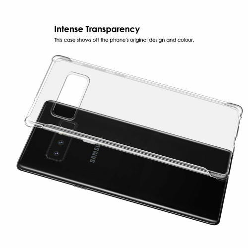 Étui pare-chocs en TPUR souple transparent pour Galaxy Note 8 de Samsung