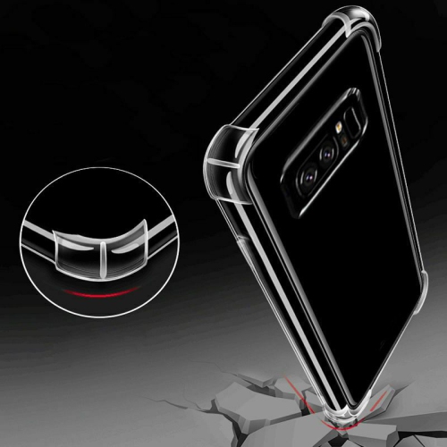 Étui pare-chocs en TPUR souple transparent pour Galaxy Note 8 de Samsung