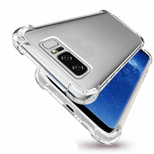 Étui pare-chocs en TPUR souple transparent pour Galaxy Note 8 de Samsung