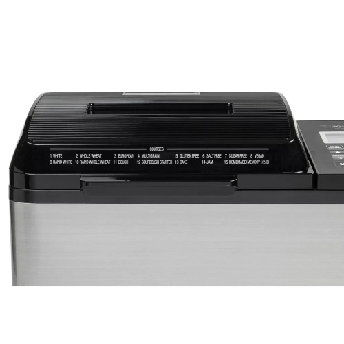 Zojirushi Home Bakery Virtuoso Plus Breadmaker - acier inoxydable