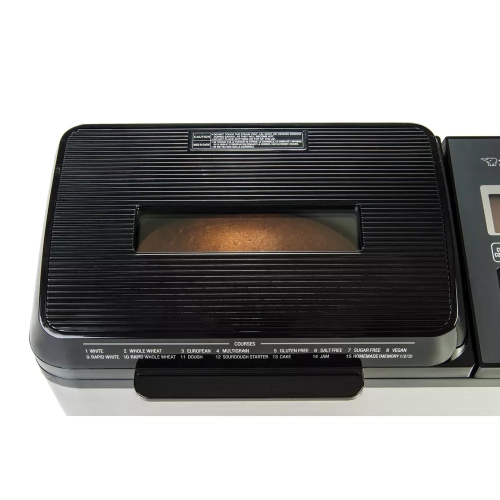 Zojirushi Home Bakery Virtuoso Plus Breadmaker - acier inoxydable