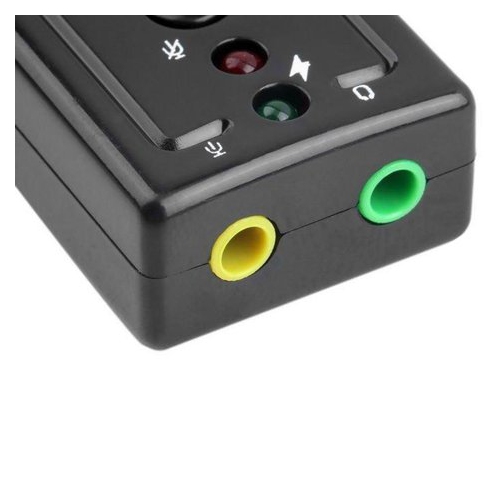 Mini USB 2.0 3D Virtual 480Mbps External 7.1 Channel Audio Sound Card Adapter