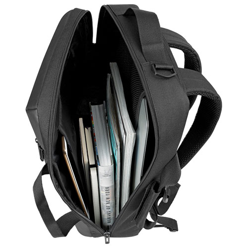 Sac à dos/mallette hybride Gravity de Solo pour portable de 15,6 po - Noir