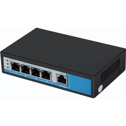 Wibe SG1105P 5-ports with 4 PoE ports Switch