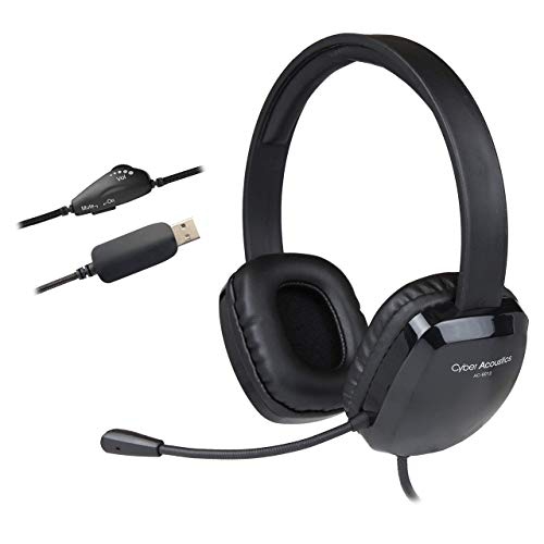 Cyber Acoustics AC-6012 AC-6012 USB Stereo Headset