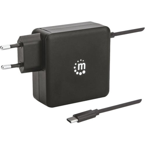 Manhattan Power Delivery Wall Charger with Built-in USB-C Cable - 60 W