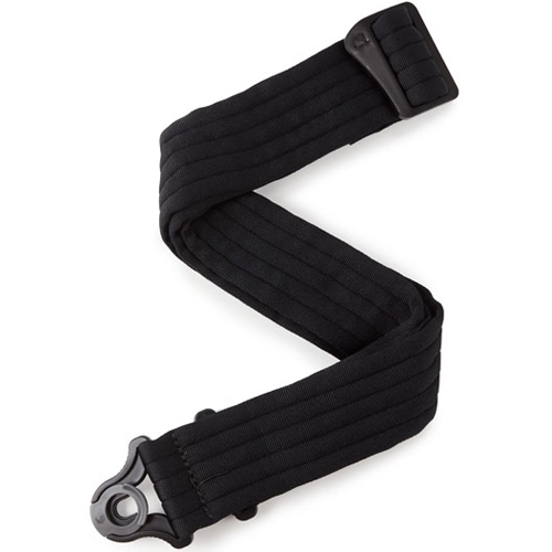 Planet Waves Auto Lock Padded Guitar Strap - Black Stripes