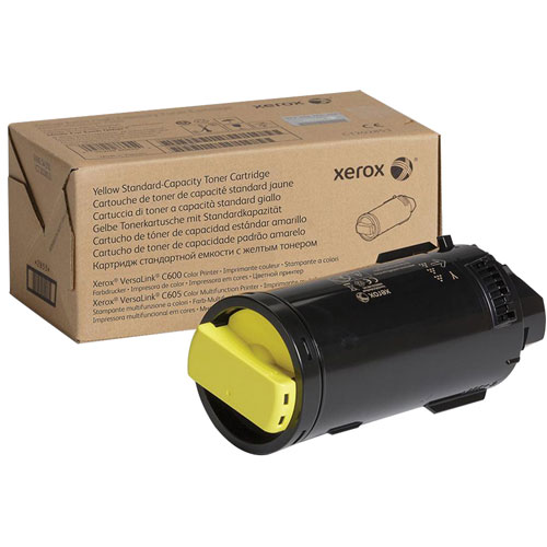 Xerox Yellow Standard Capacity Toner Cartridge for VersaLink C600/C605